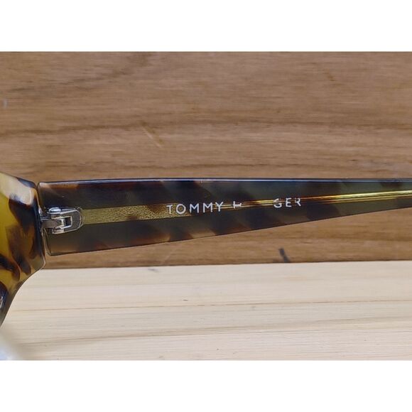 Tommy Hilfiger Vintage TH7001 Black Tortoise Oval Eyeglasses Frames - Picture 6 of 12